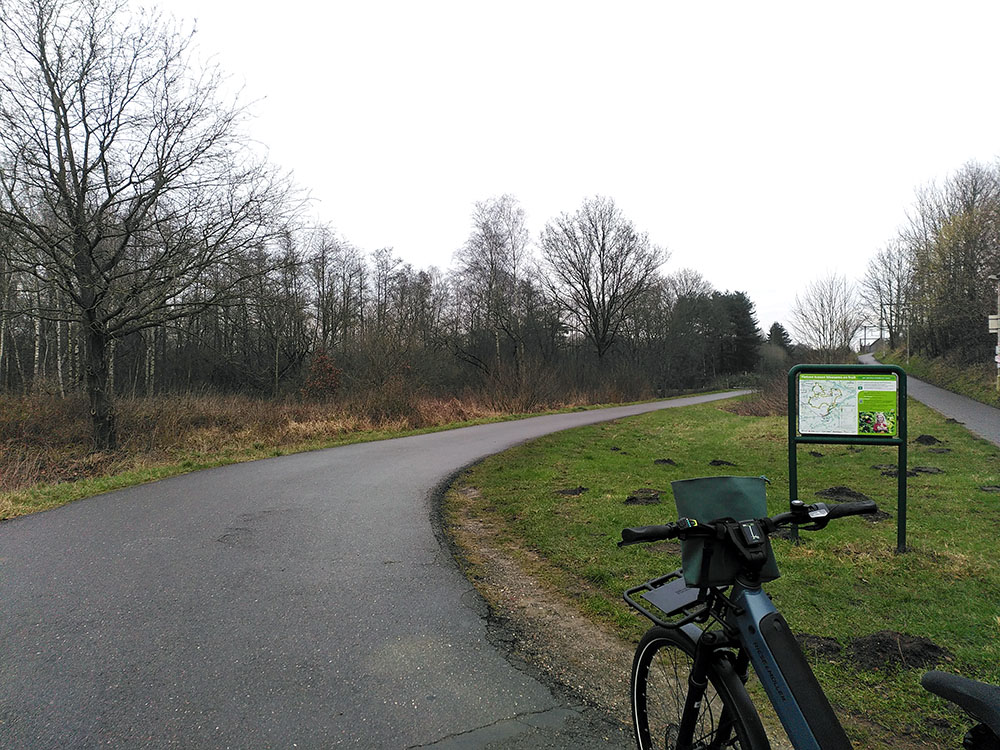 Entrance to a nature reserve just outside Lier