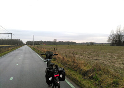 Leaving Lier towards the Nete