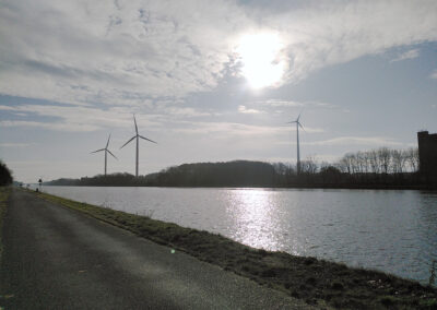 Windmills over the Albert Canal