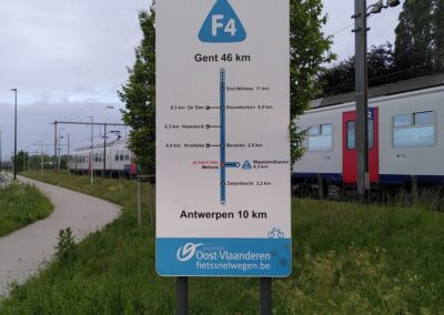 F4 signage
